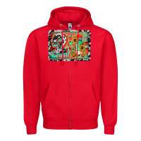 Red western back to school 2nd grade 2 Zipper Hoodie - Jasminsmagicworld