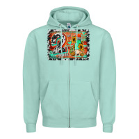 Seafoam western back to school 2nd grade 2 Zipper Hoodie - Jasminsmagicworld