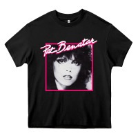Black #the pat benatal Heavy Core Tee - linhVisuals