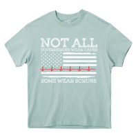 Arona nurses not all superheroes wear caps some wear scrubs nurse supportive Heavy Core Tee - linhVisuals