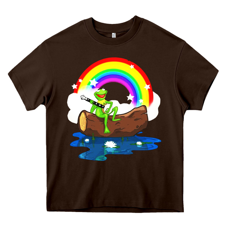 The Rainbow Connection Heavy Core Tee by linhVisuals | Teevron
