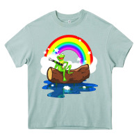 Arona the rainbow connection Heavy Core Tee - linhVisuals