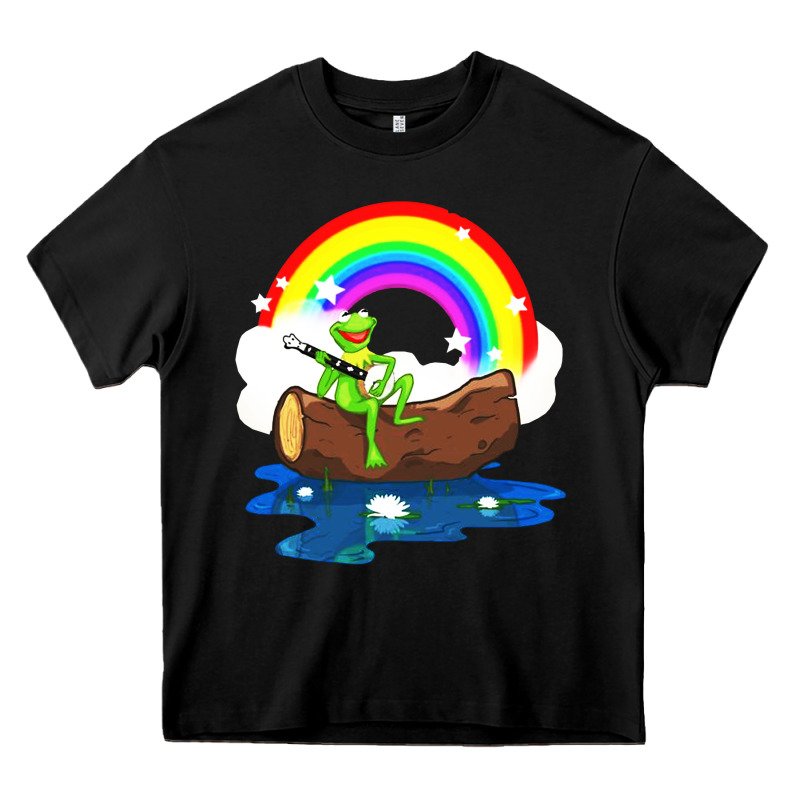 The Rainbow Connection Heavy Core Tee by linhVisuals | Teevron