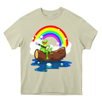 Mossy the rainbow connection Heavy Core Tee - linhVisuals