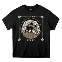 Black caamp Heavy Core Tee - linhVisuals