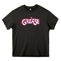 Asphalt grease grease the movie blue small Heavy Core Tee - linhVisuals