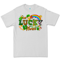 Dove Grey one lucky nurse Premium Tee - FaDigitalArtStudio