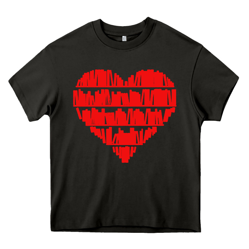 Book Lover Heavy Core Tee by linhVisuals | Teevron