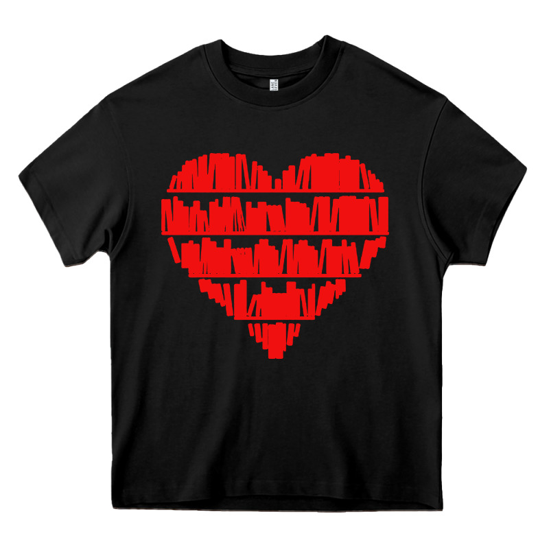 Book Lover Heavy Core Tee by linhVisuals | Teevron