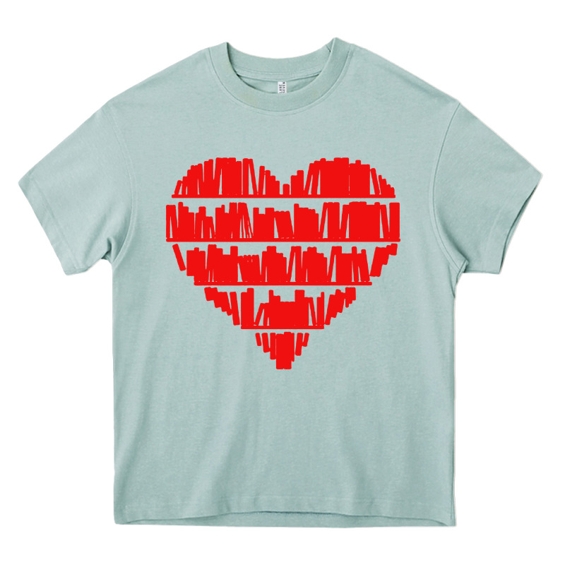 Book Lover Heavy Core Tee by linhVisuals | Teevron