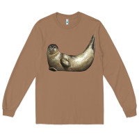 Toasted Coconut sea seal Long Sleeve Tee - LillyAllenDesigns