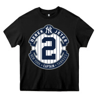 Black derek jeter Heavy Core Tee - linhVisuals