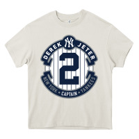 Cream derek jeter Heavy Core Tee - linhVisuals