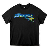 Black cal state bakersfield roadrunners Heavy Core Tee - linhVisuals
