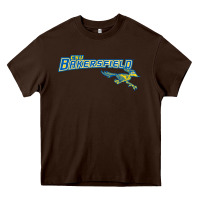 Chocolate Brown cal state bakersfield roadrunners Heavy Core Tee - linhVisuals
