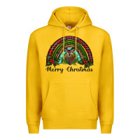 Lemon reindeer rainbow christmas Premium Hoodie - RanaPortraitStore