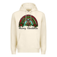 Tofu reindeer rainbow christmas Premium Hoodie - RanaPortraitStore