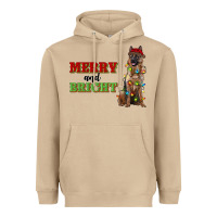 Mushroom merry and bright german shepherd Heavyweight Hoodie - RanaPortraitStore