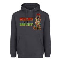 Smoke merry and bright german shepherd Heavyweight Hoodie - RanaPortraitStore