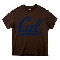 Chocolate Brown california golden bears Heavy Core Tee - linhVisuals