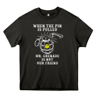Asphalt military mr grenade is not our friend Heavy Core Tee - linhVisuals