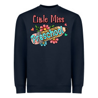 Navy little miss preschool Heavyweight Sweatshirt - RanaPortraitStore