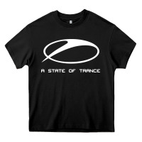 Black #a state of trance radio Heavy Core Tee - linhVisuals