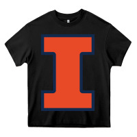 Black Illinois fighting illini, University of Illinois, UIUC, Geari Heavy Core Tee - linhVisuals