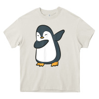 Cream penguin dabbing funny Heavy Core Tee - linhVisuals