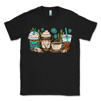 Black bull skull coffee cups Classic Tee - OliviaCreatesArt