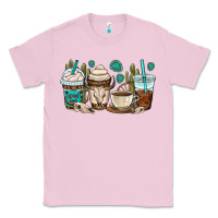 Bubblegum Pink bull skull coffee cups Classic Tee - OliviaCreatesArt