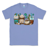 Colony Blue bull skull coffee cups Classic Tee - OliviaCreatesArt