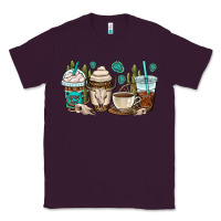 Plum bull skull coffee cups Classic Tee - OliviaCreatesArt