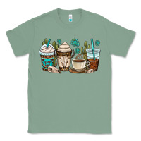 Sage bull skull coffee cups Classic Tee - OliviaCreatesArt