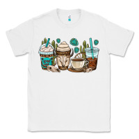 White bull skull coffee cups Classic Tee - OliviaCreatesArt