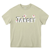 Mossy target team 3D Heavy Core Tee - linhVisuals