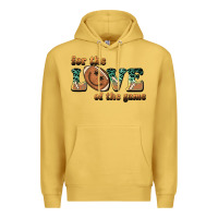 Antique Gold for the love  of the game Premium Hoodie - BarkalooDesign