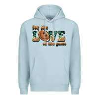 Blue Mist for the love  of the game Premium Hoodie - BarkalooDesign