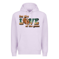 Lilac for the love  of the game Premium Hoodie - BarkalooDesign