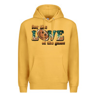 Mustard for the love  of the game Premium Hoodie - BarkalooDesign