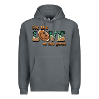 Rock for the love  of the game Premium Hoodie - BarkalooDesign