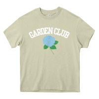 Mossy grandmillennial hydrangea style garden club Heavy Core Tee - linhVisuals