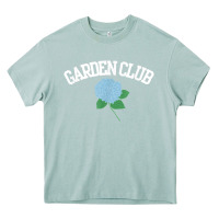 Arona grandmillennial hydrangea style garden club Heavy Core Tee - linhVisuals