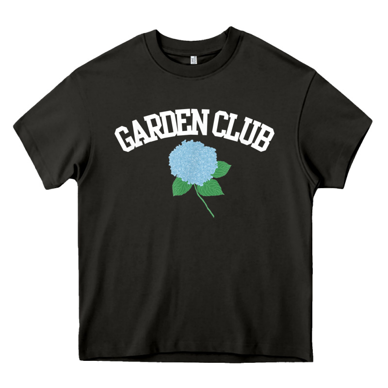 Grandmillennial Hydrangea Style Garden Club Heavy Core Tee by linhVisuals | Teevron
