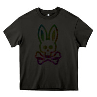Asphalt psychedelic bunny easter day, qsycho bunnies, easter 2022 Heavy Core Tee - linhVisuals