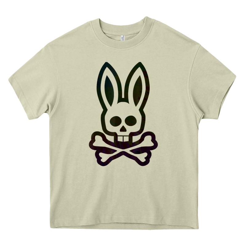 Psychedelic Bunny Easter Day, Qsycho Bunnies, Easter 2022 Heavy Core Tee by linhVisuals | Teevron