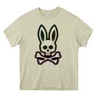 Mossy psychedelic bunny easter day, qsycho bunnies, easter 2022 Heavy Core Tee - linhVisuals