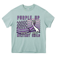 Arona purple up month of the military child Heavy Core Tee - linhVisuals