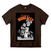 Chocolate Brown mobb deep rapper hip hop Heavy Core Tee - linhVisuals