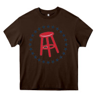 Chocolate Brown barstool, barstool sports, call her daddy Heavy Core Tee - linhVisuals